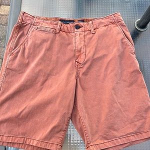 Lucky Brand Men’s Shorts ~ coral/salmon color ~ Size 34